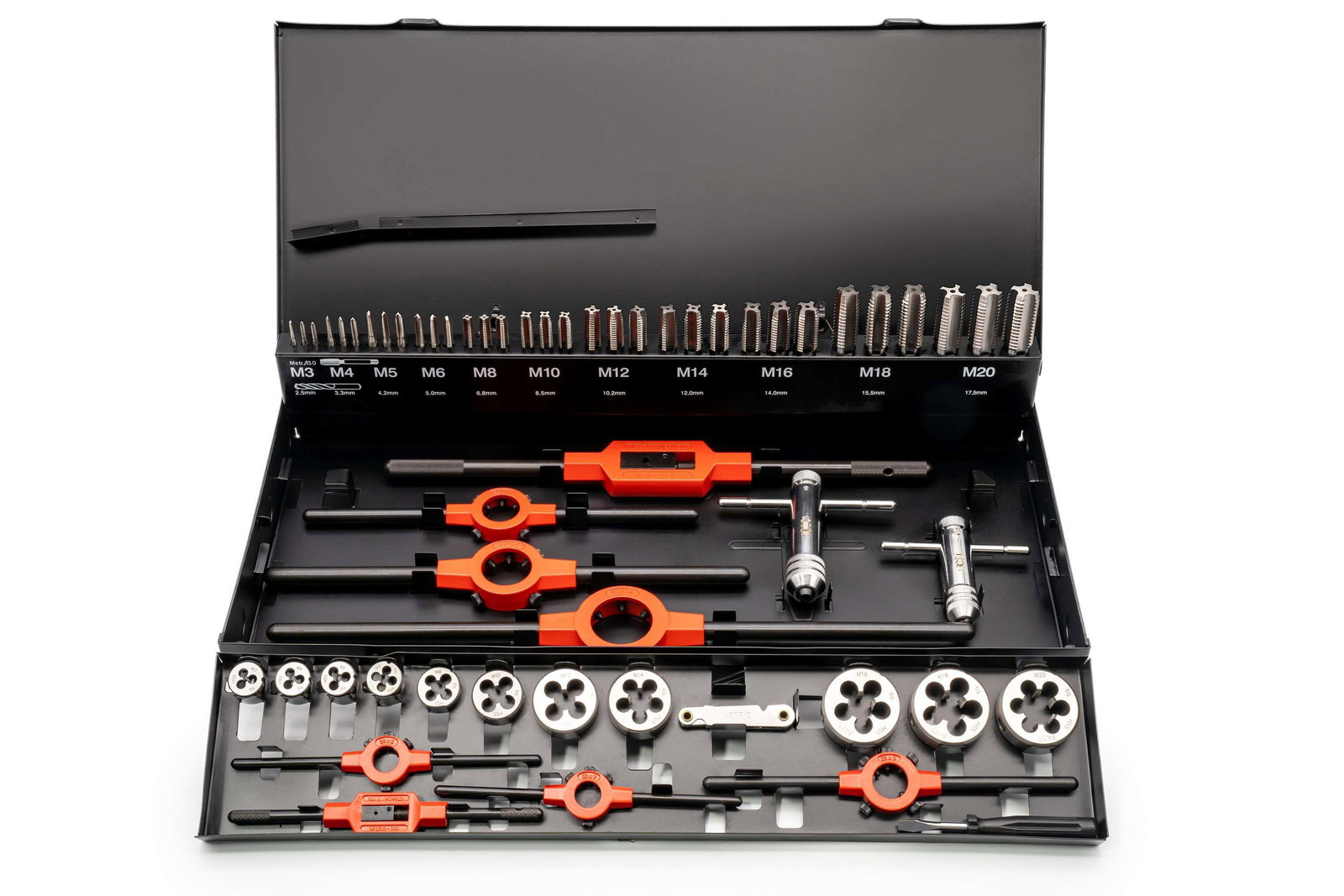 BAER SET HSS STAINLESS STEEL: Hand Taps | Cutting Dies | Tools : M 3 - 20 – Image 2