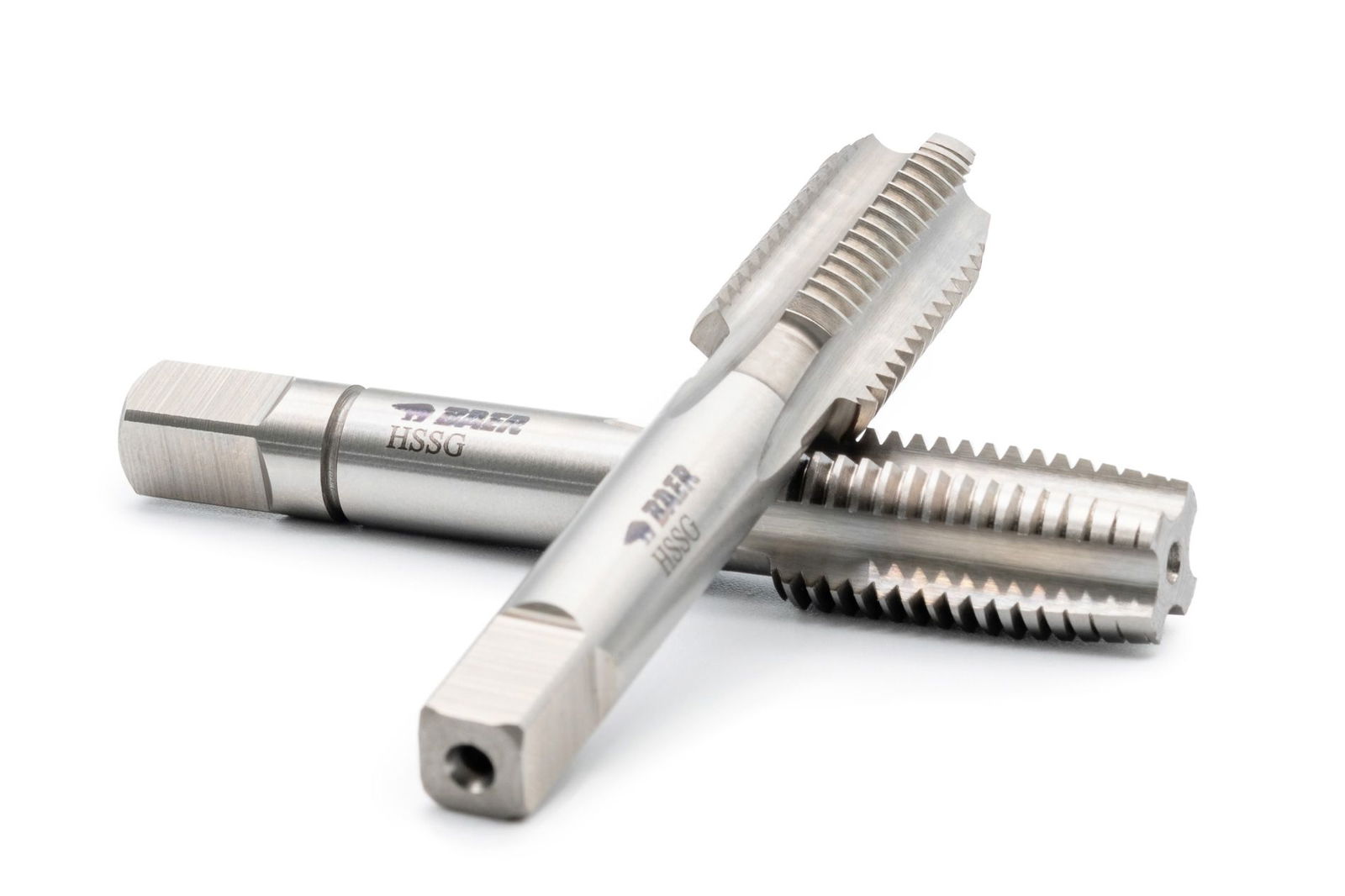 BAER HSSG Tarauds manuels 2 pièces UN 2" x 16 – Image 6