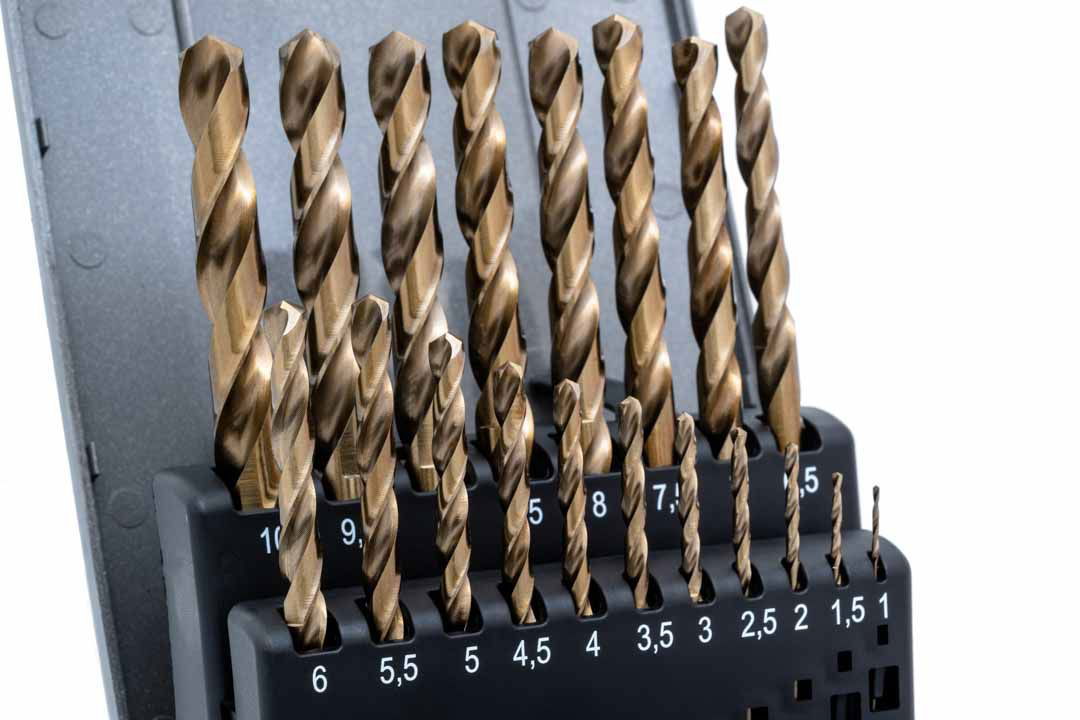 HSSE Extreme Drill Bit Set (0.5mm rising) 1 - 10 mm