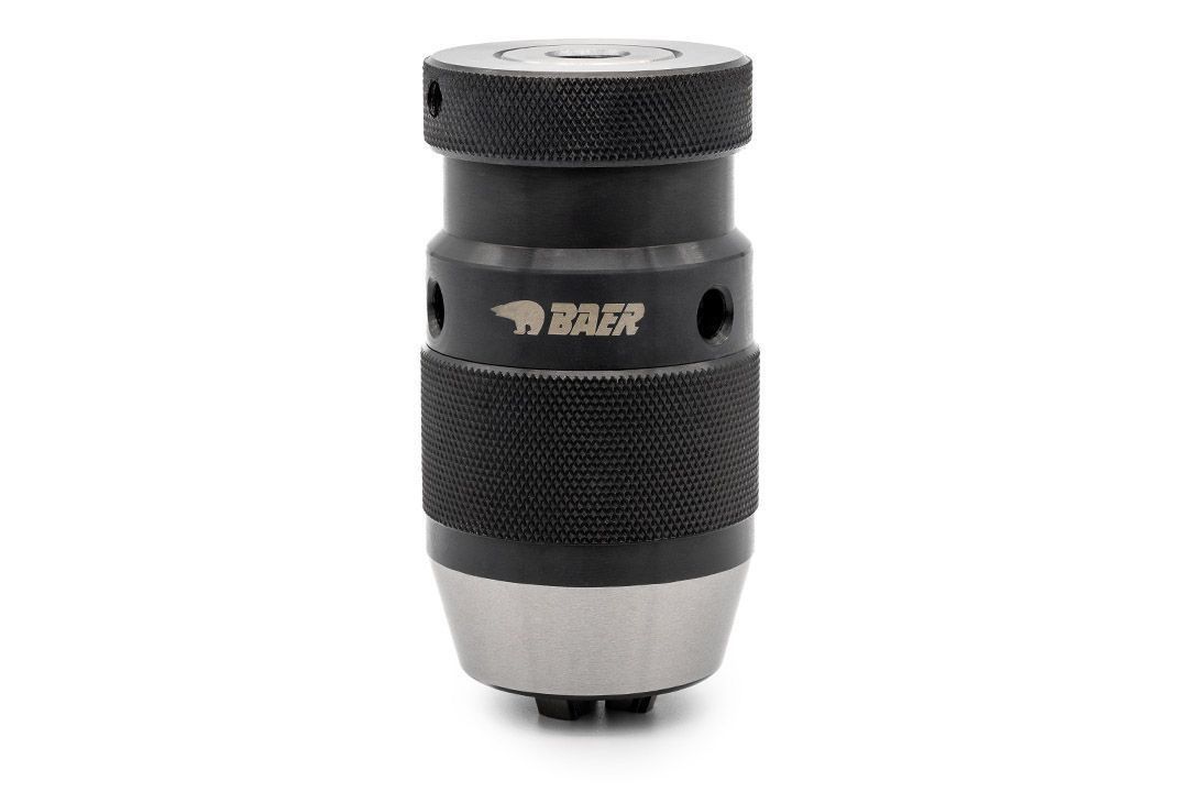 BAER Drill chuck 0.2 - 13 mm | Taper arbor: B 16 | keyless drill chuck