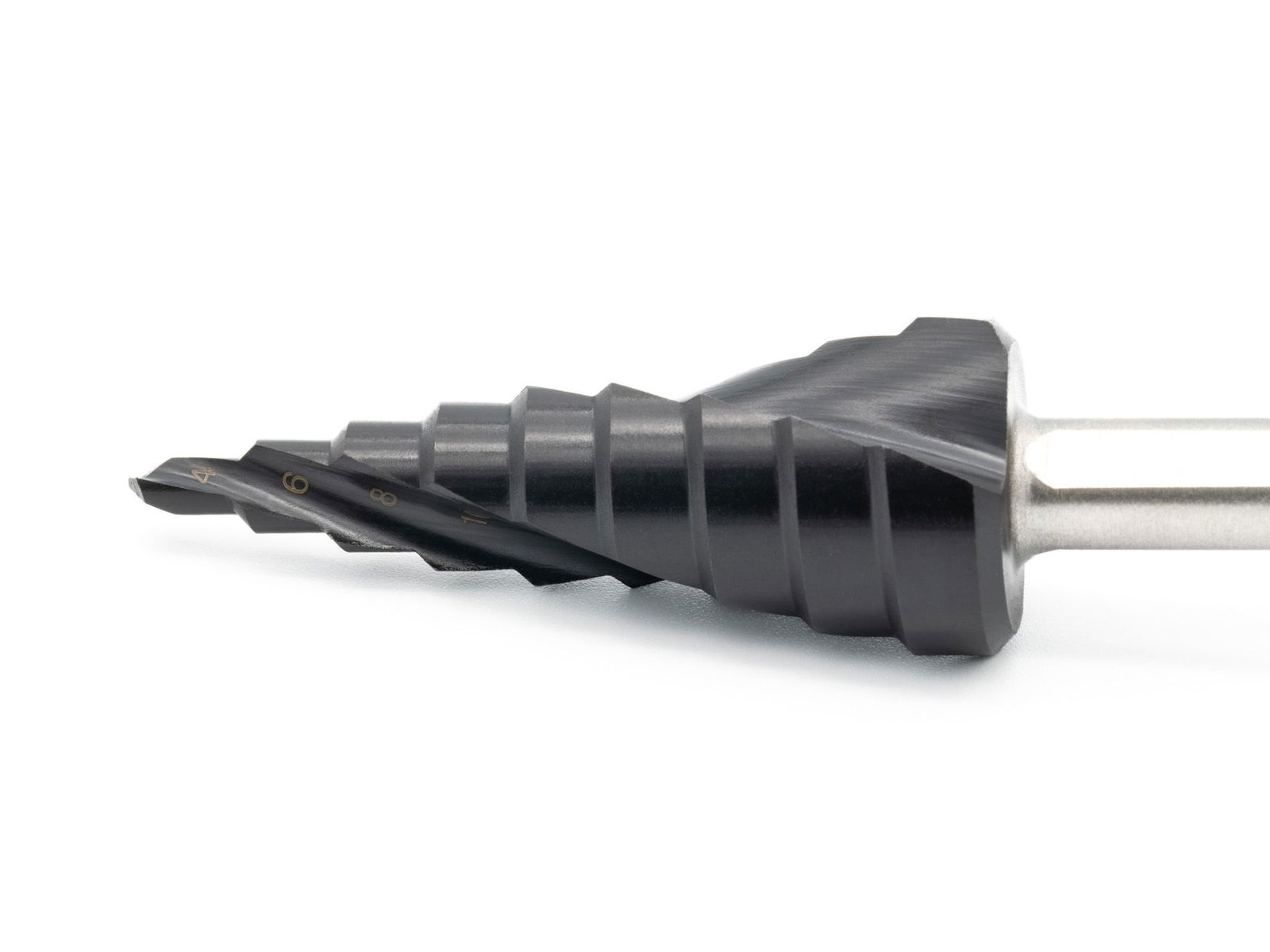 HSS-TiAlN Step Drill 4 - 20 mm (9 steps) – Image 4