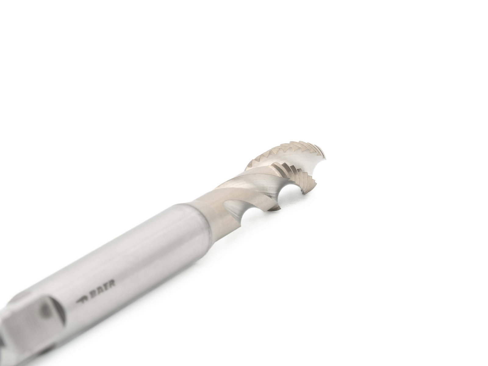 BAER HSSE Rubinetto a macchina in alluminio a taglio lungo - 40° RSP - M 3 x 0,5 – Immagine 3