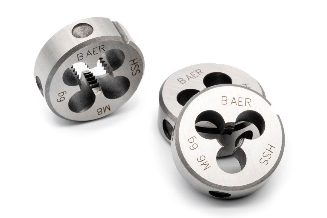 BAER Kit de tarauds à main HSS | Filières | Outils : M 3 – 12  – Image 8