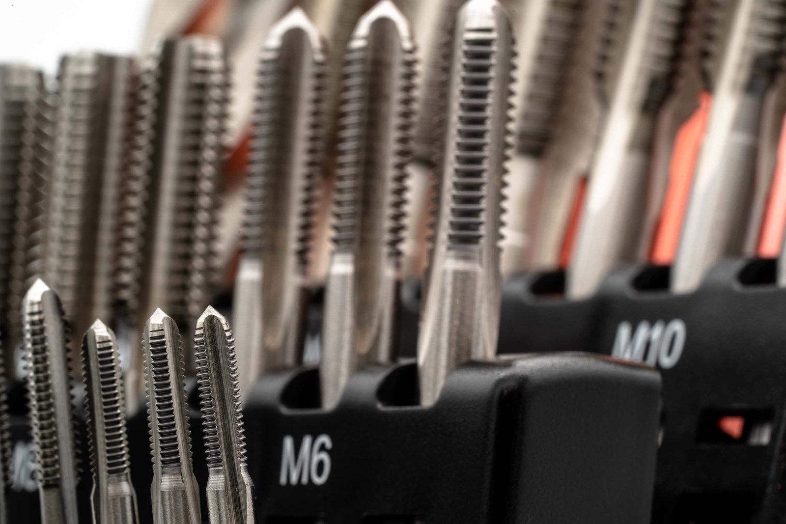 BAER Set HSSG: Einschnittgewindebohrer (3 St. je Abmessung) | Kernlochbohrer: M 3 - 12 – Bild 6