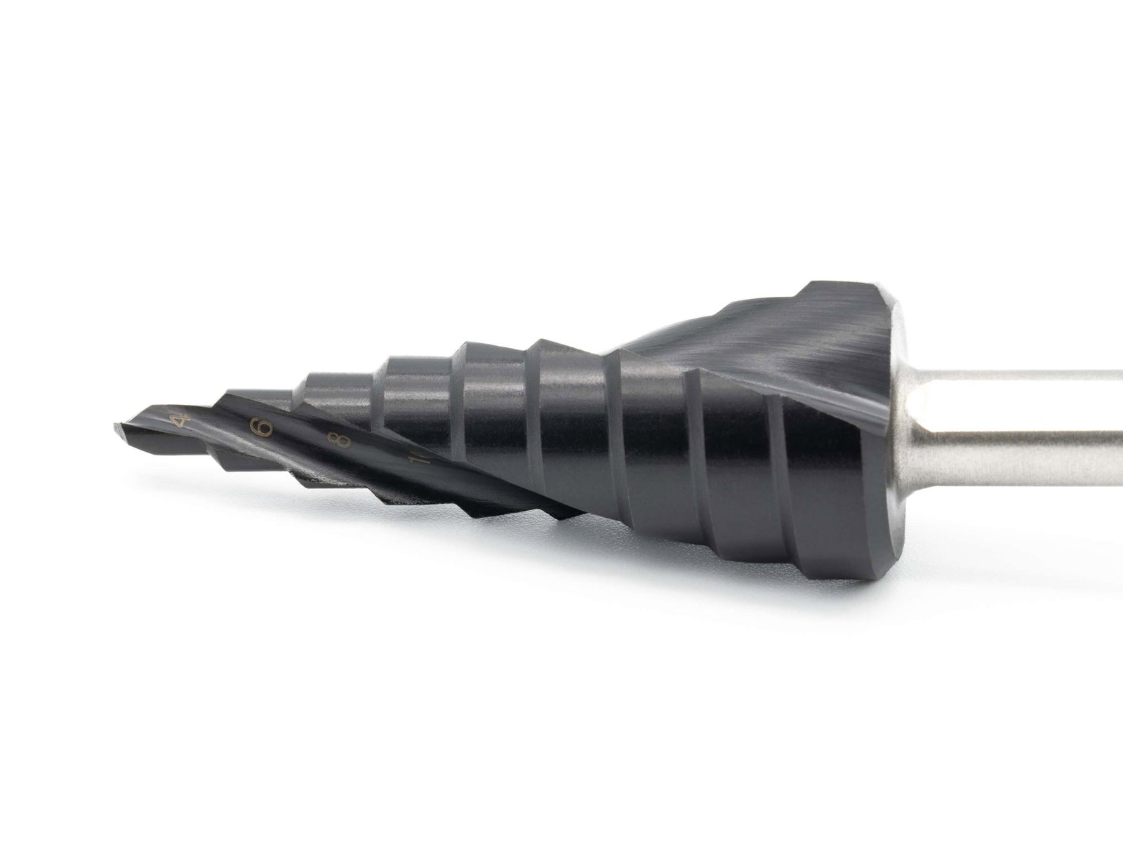 Fresa a gradini HSS-TiAlN 4 - 20 mm (9 gradini) – Immagine 4