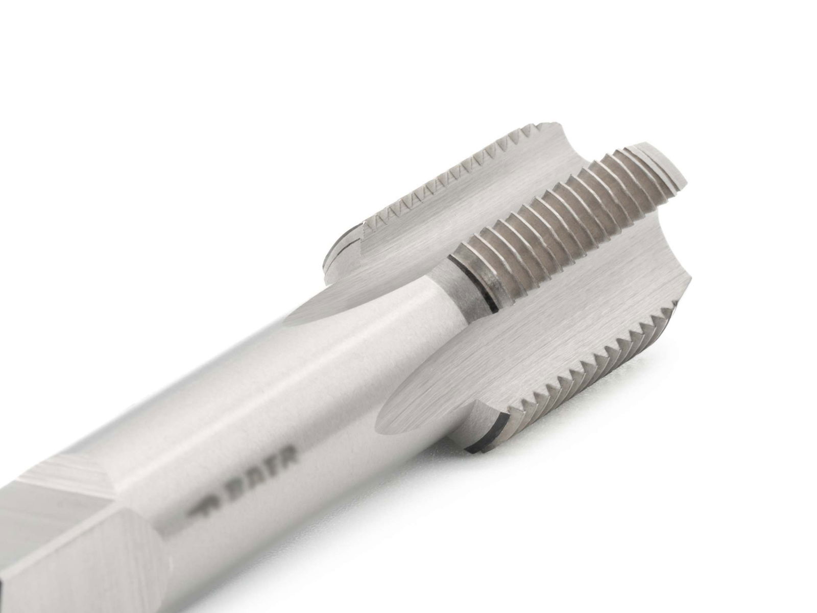 Maschio a macchina corto BAER HSSG Forma C - Rp (BSPP) 3/8 x 19 – Immagine 3