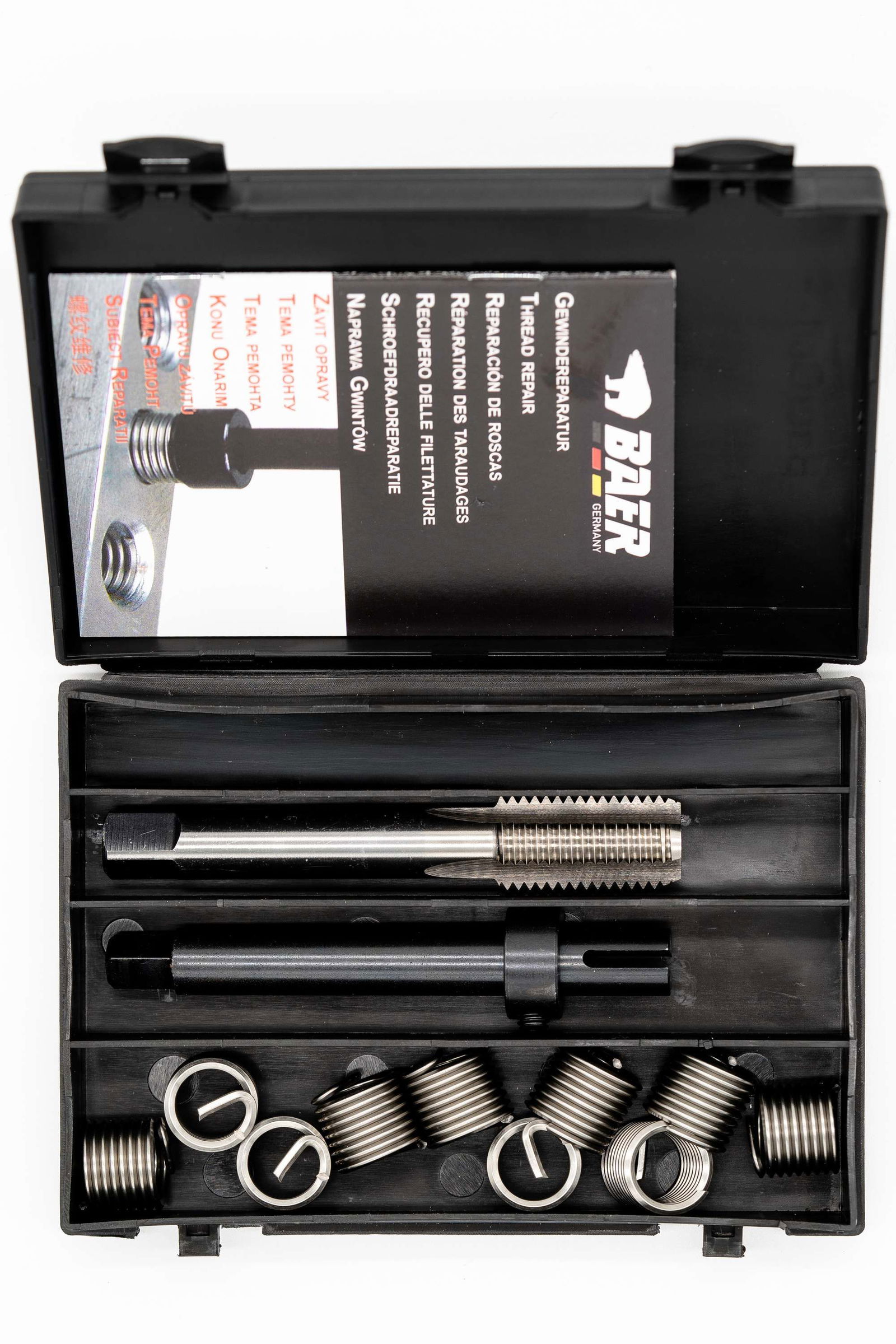Kit di riparazione della filettatura BaerCoil NPT 1/4 x 18