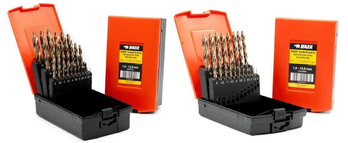 TurboCentrix drill bit sets