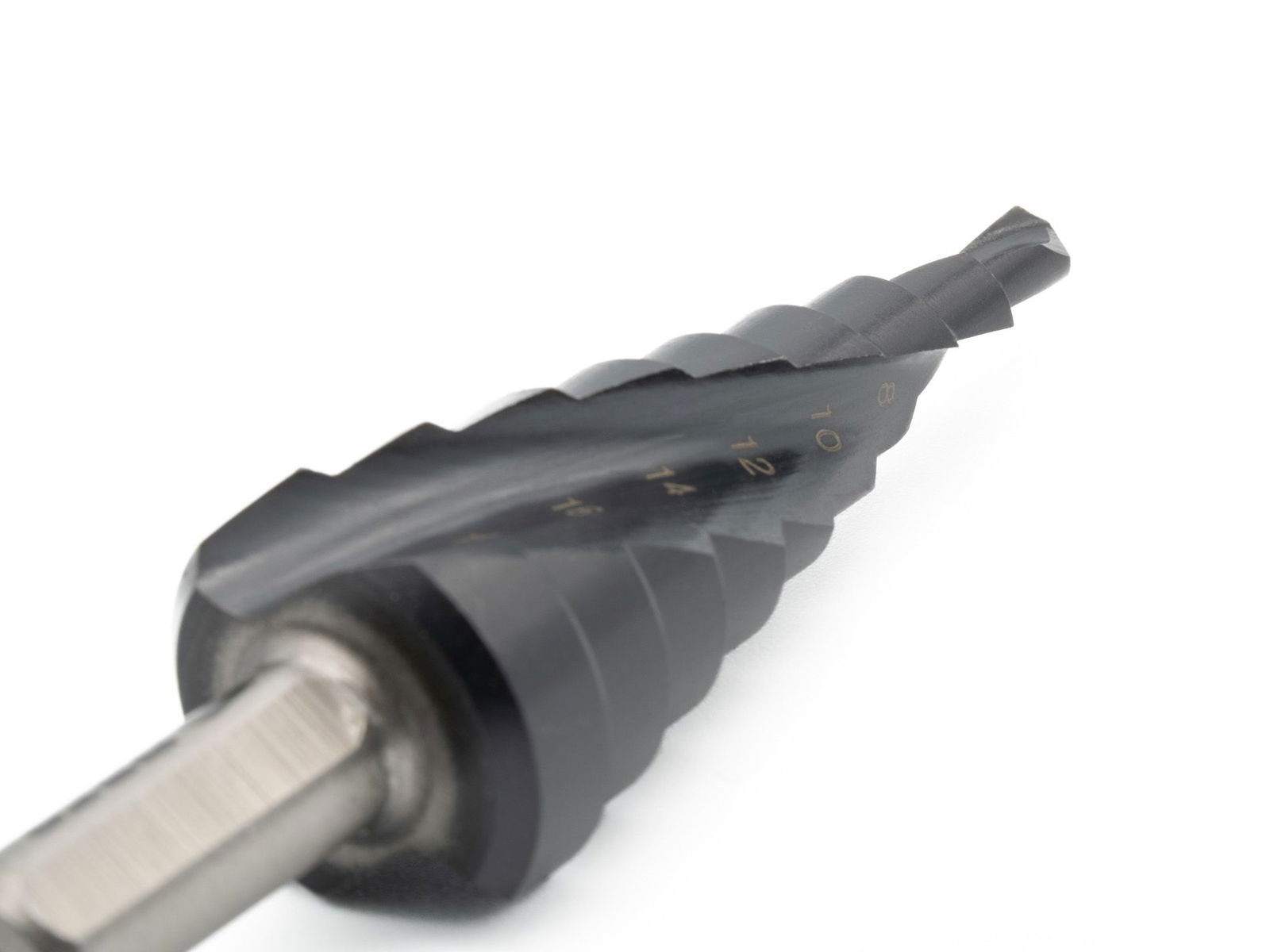 HSS-TiAlN Step Drill 4 - 20 mm (9 steps) – Image 3