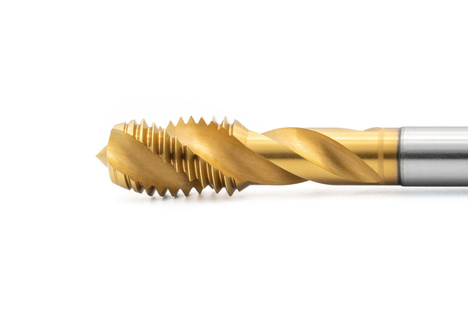 BAER HSSE-TiN screw tap 35° RSP - M 20 x 2.5 - DIN 376 high-alloy steels