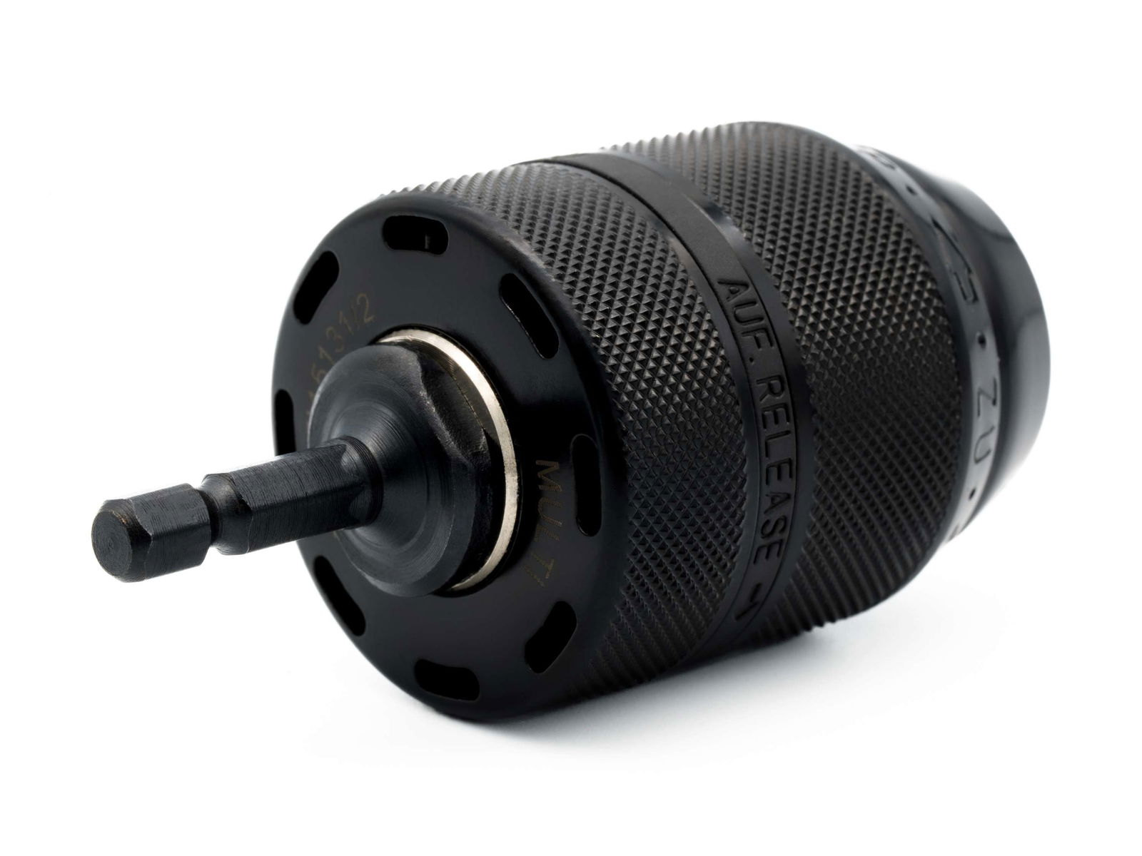 MULTI Mandrino a sgancio rapido 1,5 - 13,0 mm + adattatore per trapano elettrico – Immagine 9