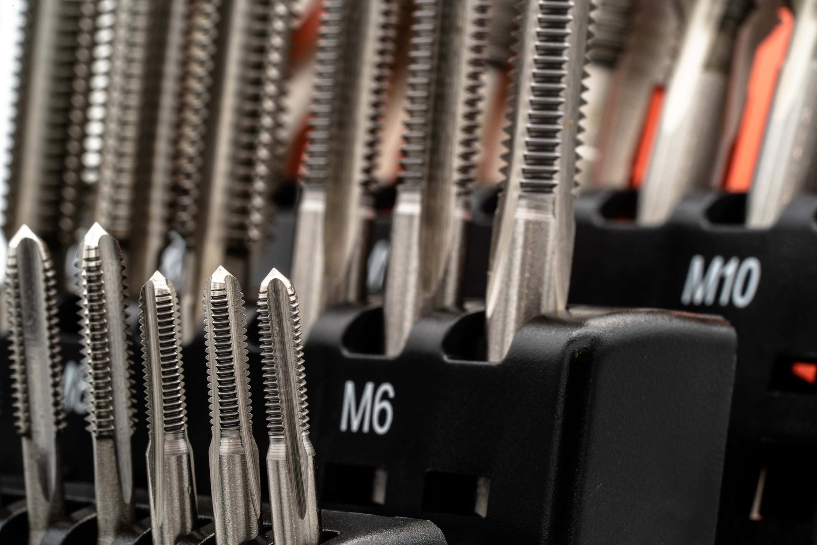 BAER Set HSSG: Einschnittgewindebohrer (3 St. je Abmessung) | Kernlochbohrer: M 3 - 12 – Bild 7