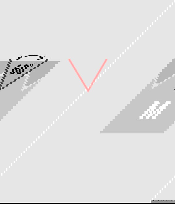 Illustration of M / MF - metric thread