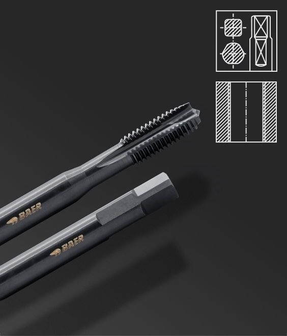 Illustration of TriTap for drilling machines