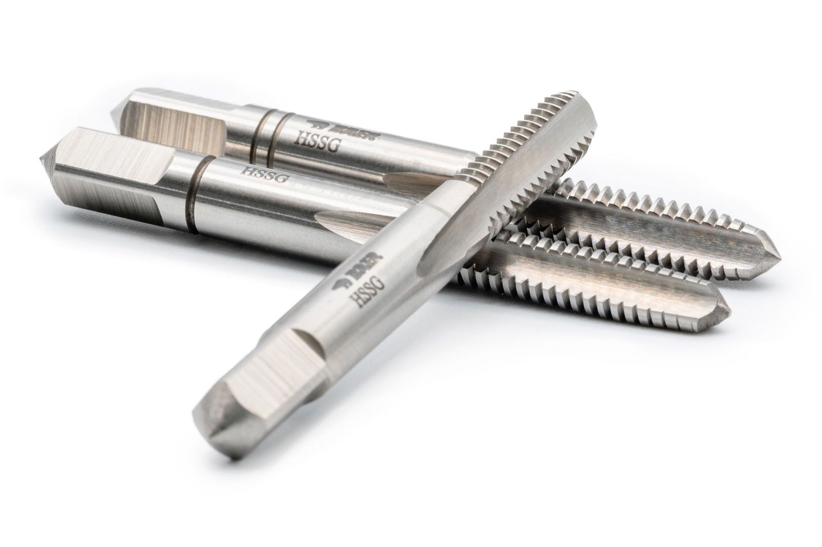 BAER HSSG Set di rubinetti a mano (3 pezzi) M 3,5 x 0,6 – Immagine 6