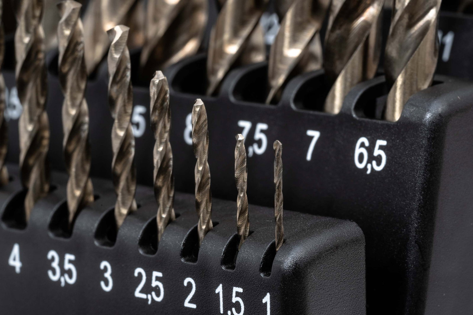 HSSE Extreme Drill Bit Set (0.5mm rising) 1 - 13 mm – Image 3