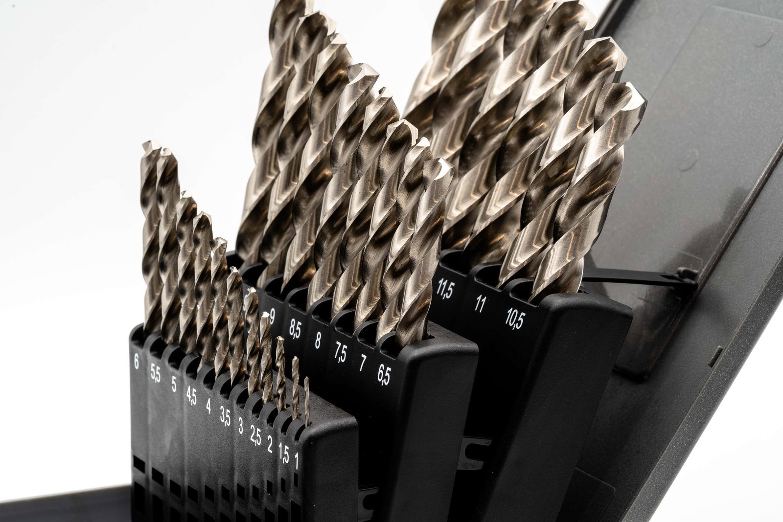 HSSG Jeu de forets (0,5mm croissant) 1 - 13 mm – Image 2