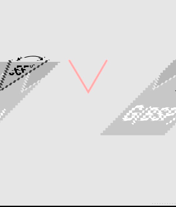 Illustration de G (BSP) - Filetage de tuyau (EG/STI)