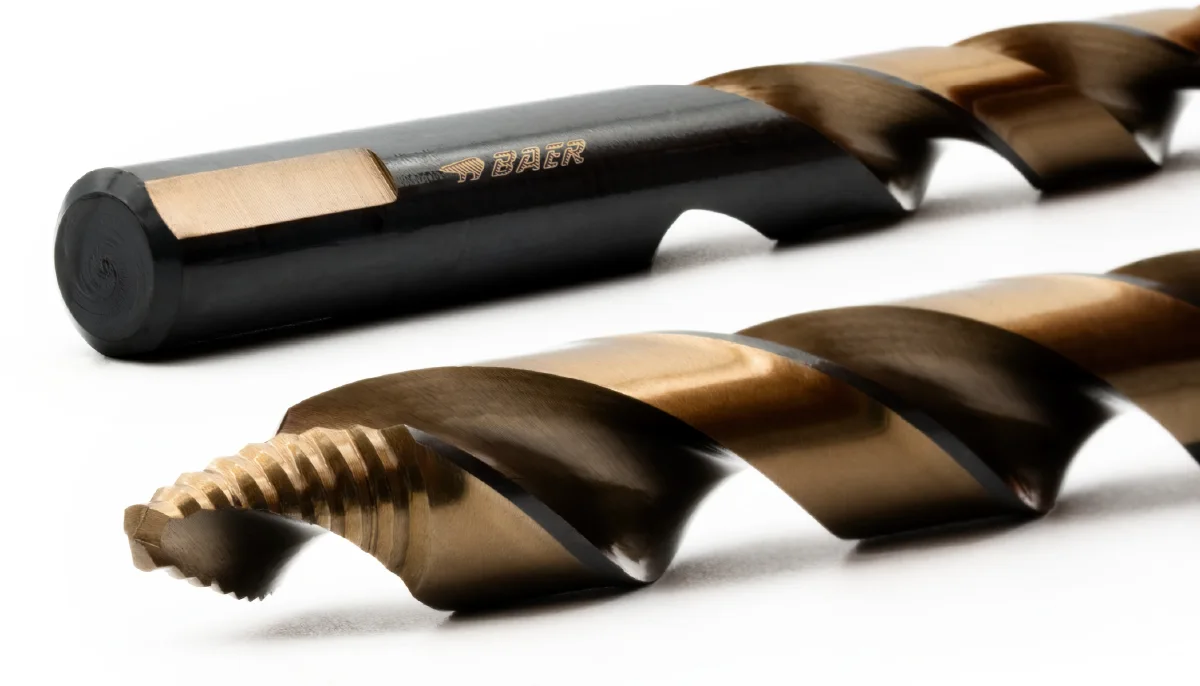 Spiralbohrer mit Gewindespitze und Beschichtung