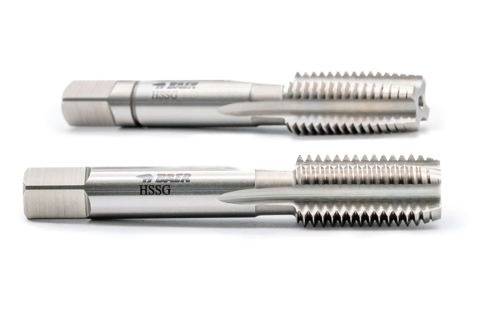 BAER HSSG Hand Tap Set (2pcs.) UNF 7/16 x 20 - LEFT
