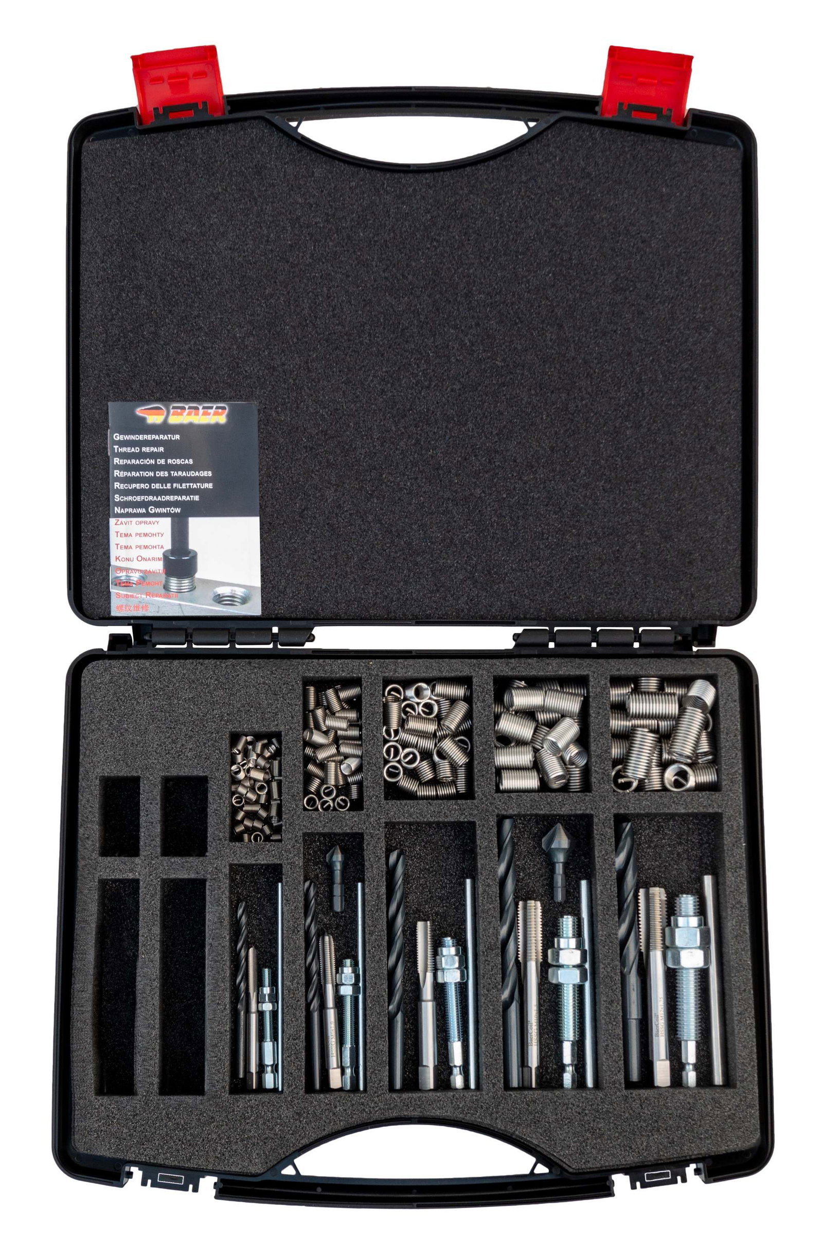 BaerCoil Gewindereparatur-Sortiment M 5 - M 12 PRO