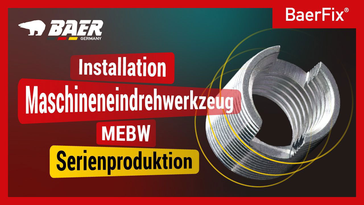BaerFix Maschineneinbauwerkzeug M 3