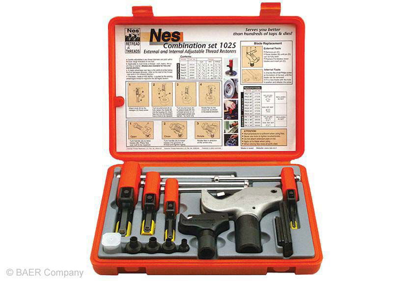Restaurierer Set Außen: 4-38mm | Innen: 8-32mm (60° M, MF, UNC, UNF, UN, NPT)