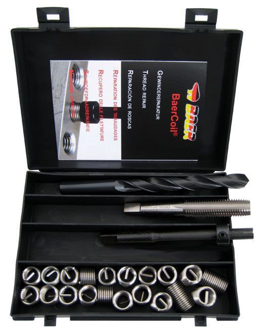 BaerCoil oil drain plug Thread Repair Kit M 14 x 1.5