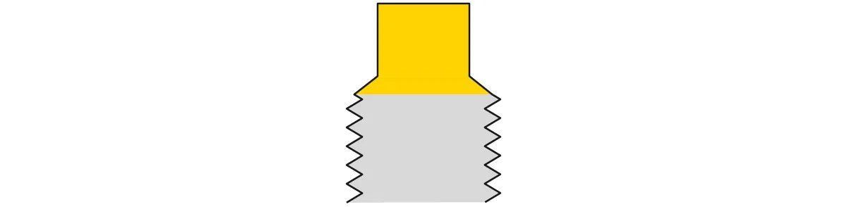 Set screws with dog point Set screws with dog point