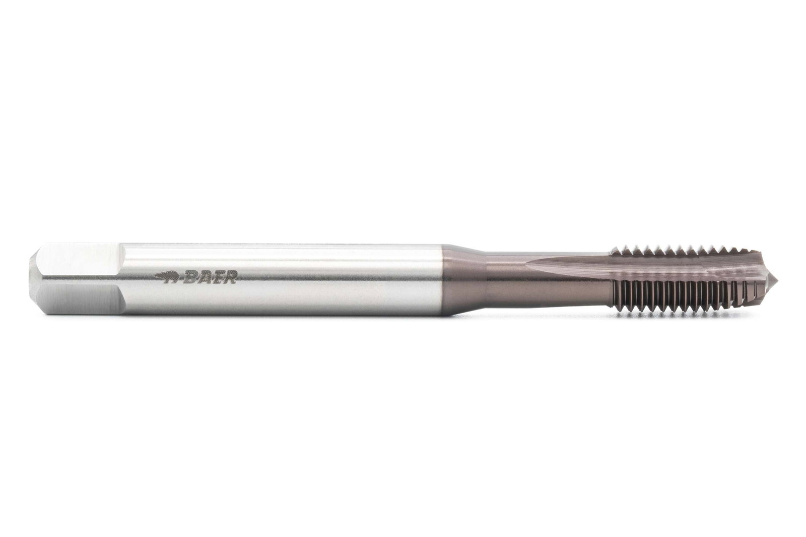 BAER HSSE- TiAlN Taraud Forme B - UNF No. 3 x 56 - DIN 371 Acier inoxydable