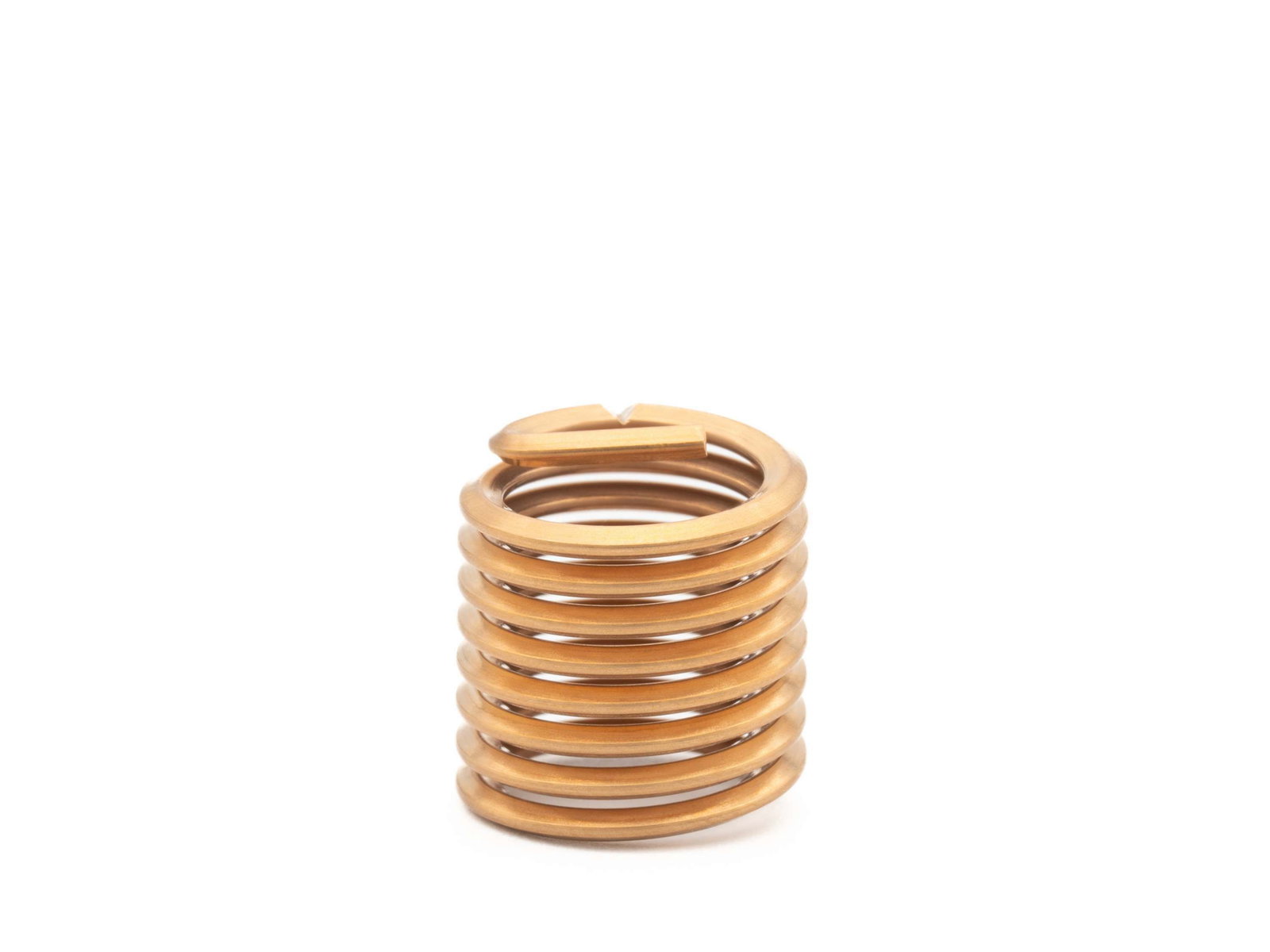 BaerCoil Inserti filettati M 20 x 2,5 - 1,5 D (30 mm) - a passo libero - Bronzo - 100 pz. – Immagine 1
