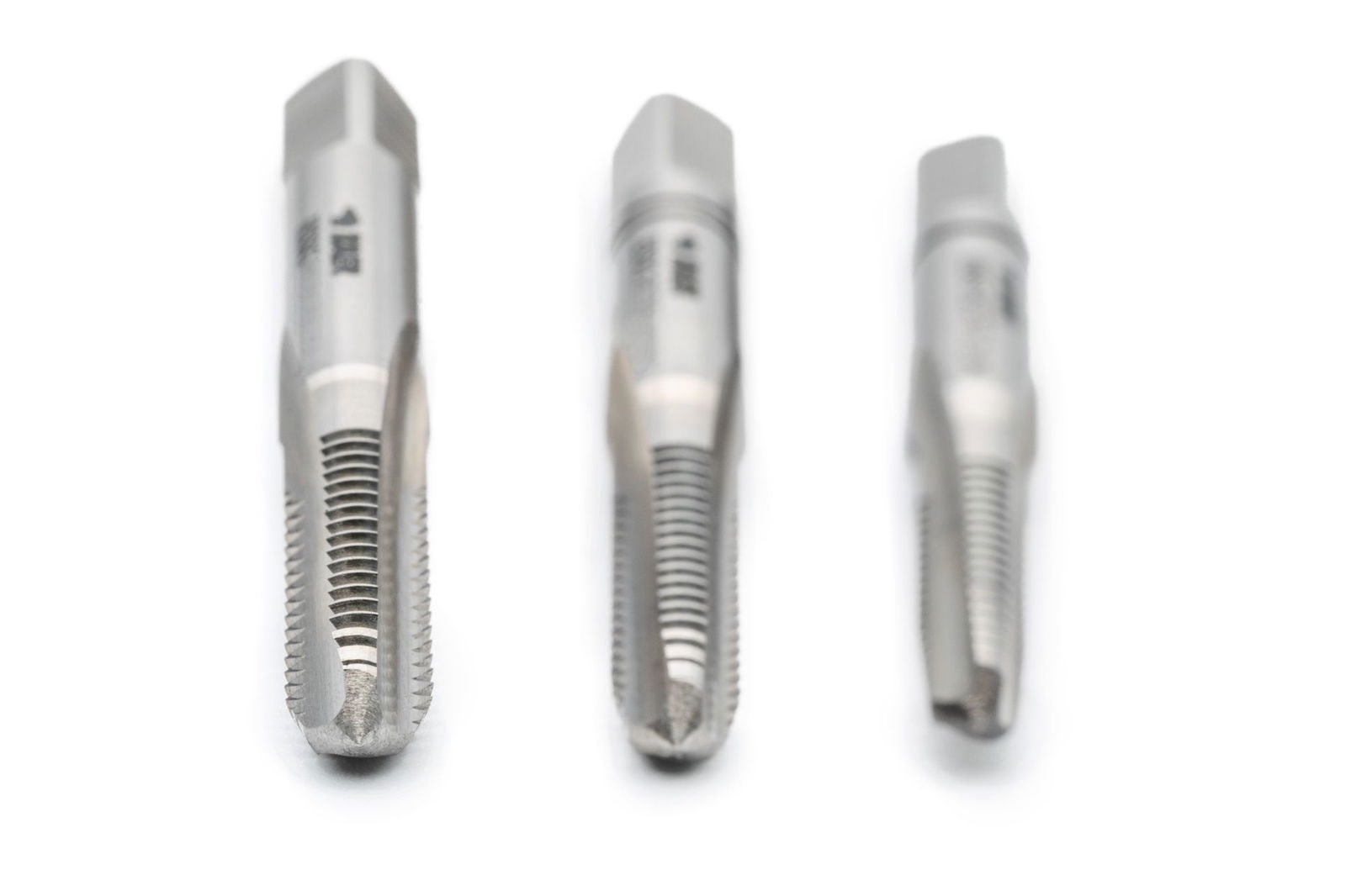 BAER HSSG Tarauds manuels 3 pièces Jeu UNC N° 1 x 64 – Image 4