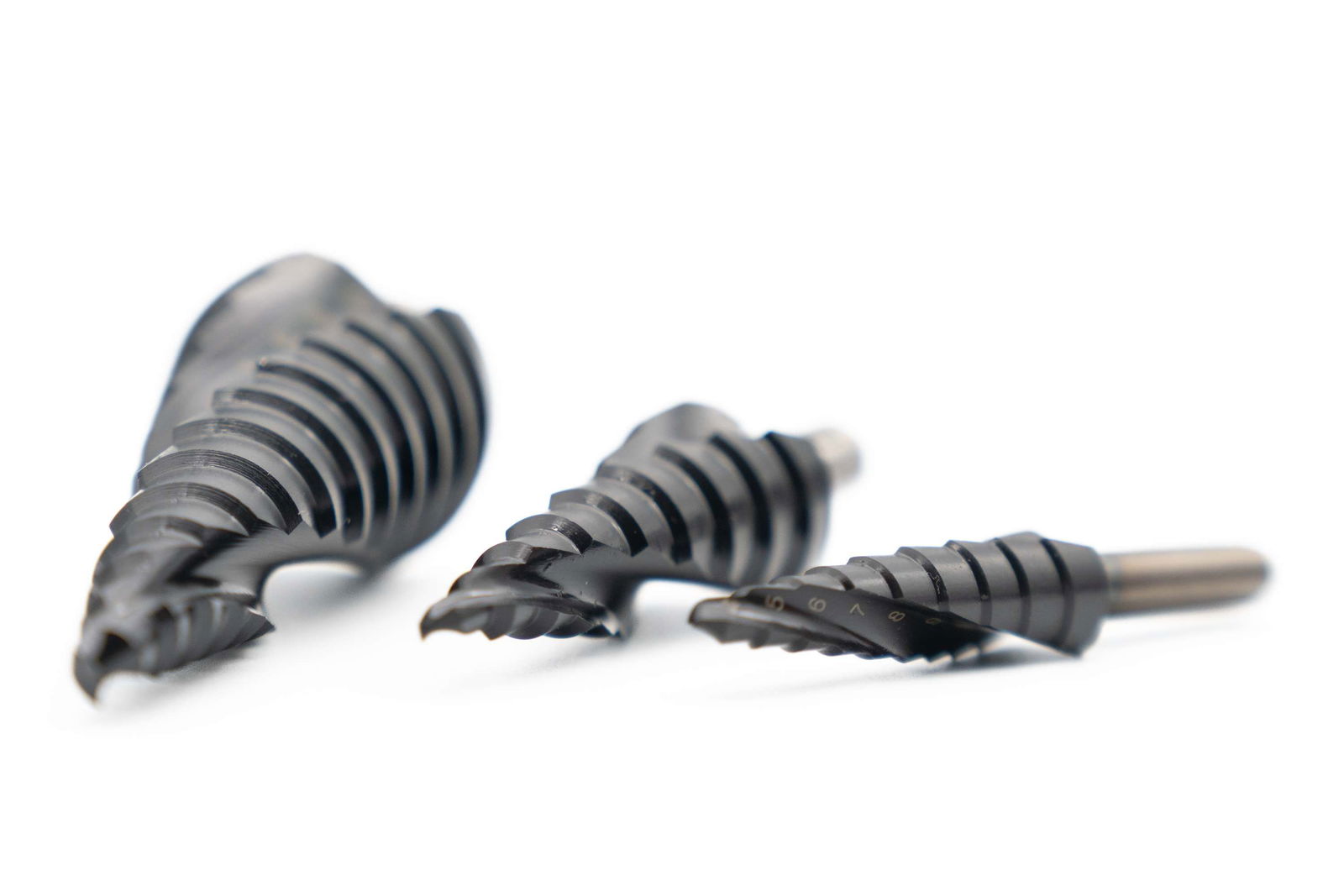 Set di punte a gradino HSS-TiAlN 4 - 30 mm (4-12) (4-20) (6-30) – Immagine 22