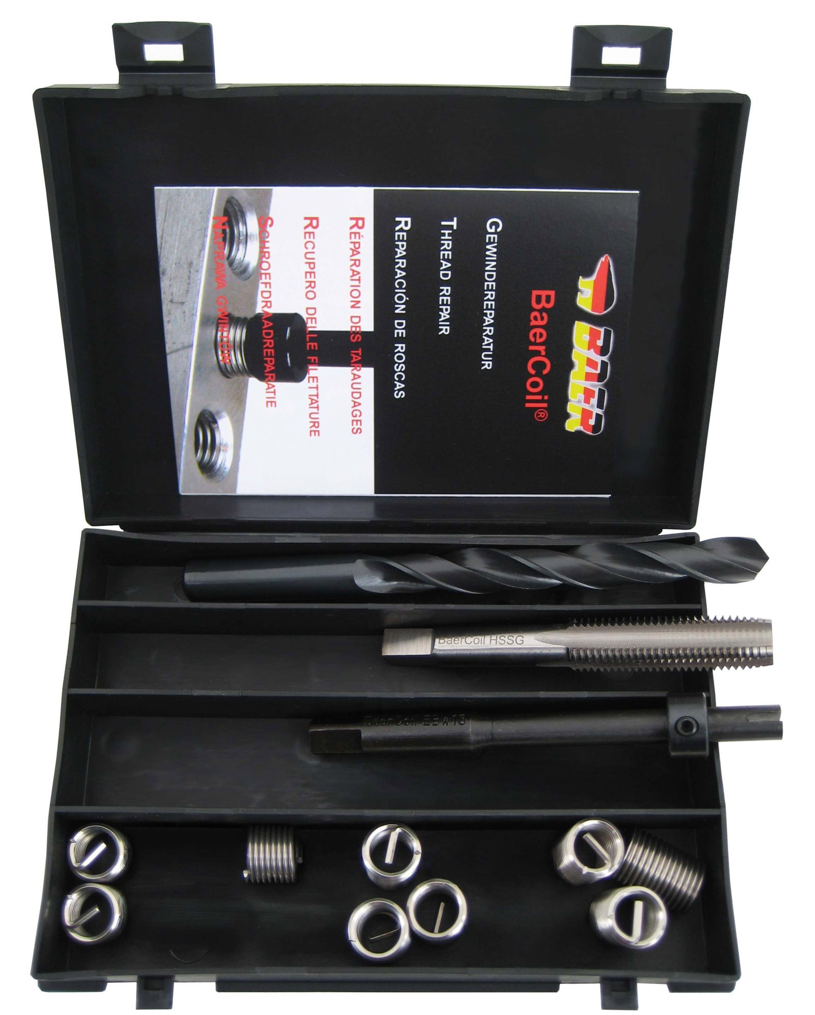BaerCoil Gewindereparatur-Satz M 14 x 2,0 - Mix