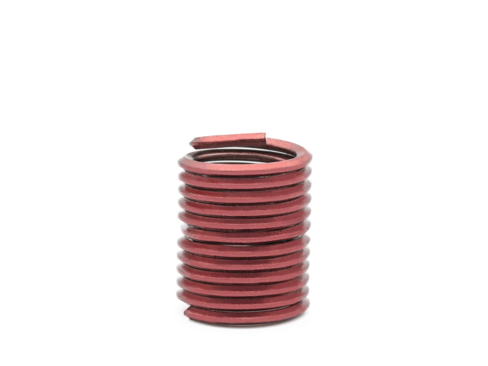 BaerCoil Wire Thread Inserts M 2 x 0.4 - 2.0 D (4 mm) - screw grip (screw locking) - 10 pcs. – Image 1