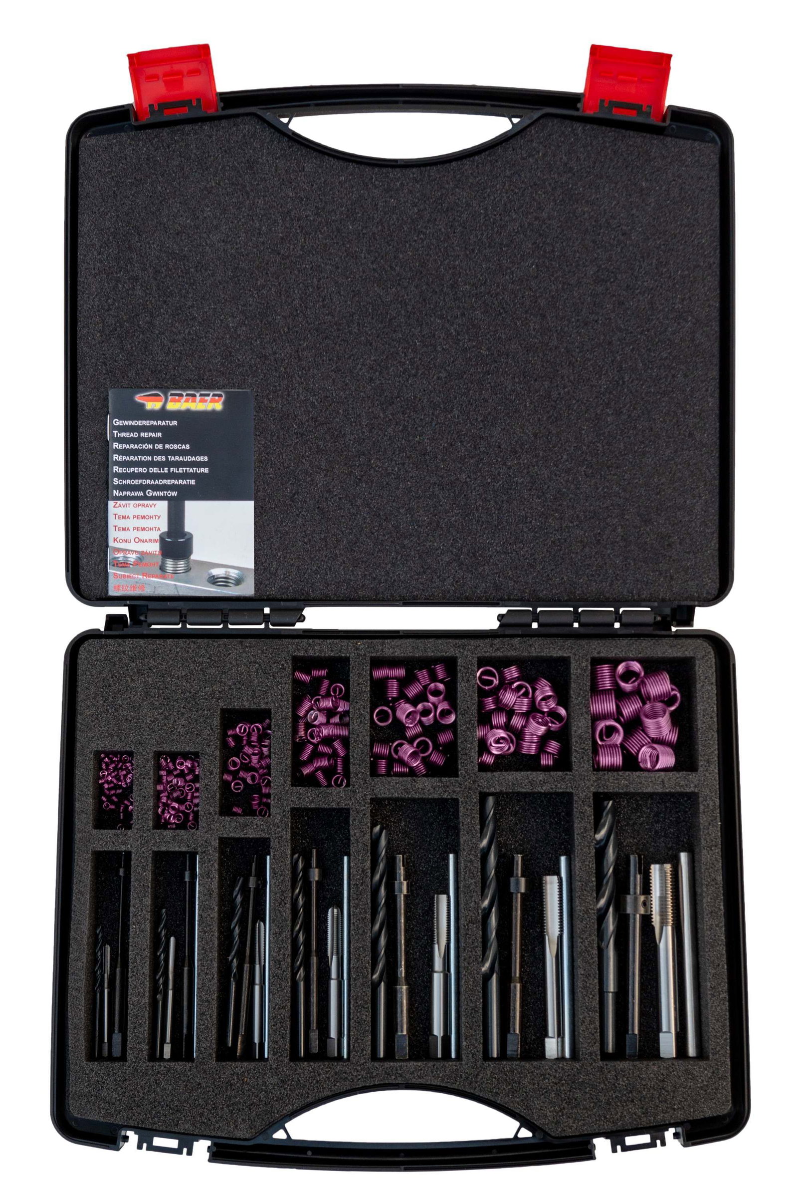 BaerCoil Gamme de réparation du filetage M 3 - M 12 "screw grip