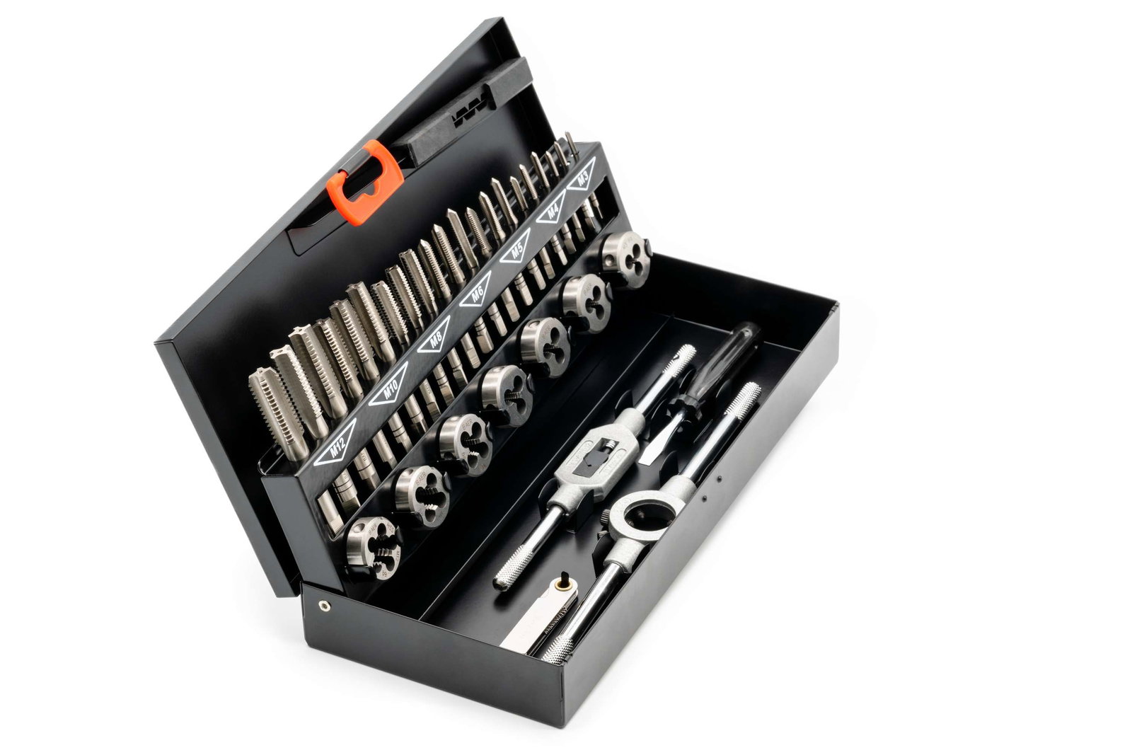 BAER Kit de tarauds à main HSS | Filières | Outils : M 3 – 12  – Image 5