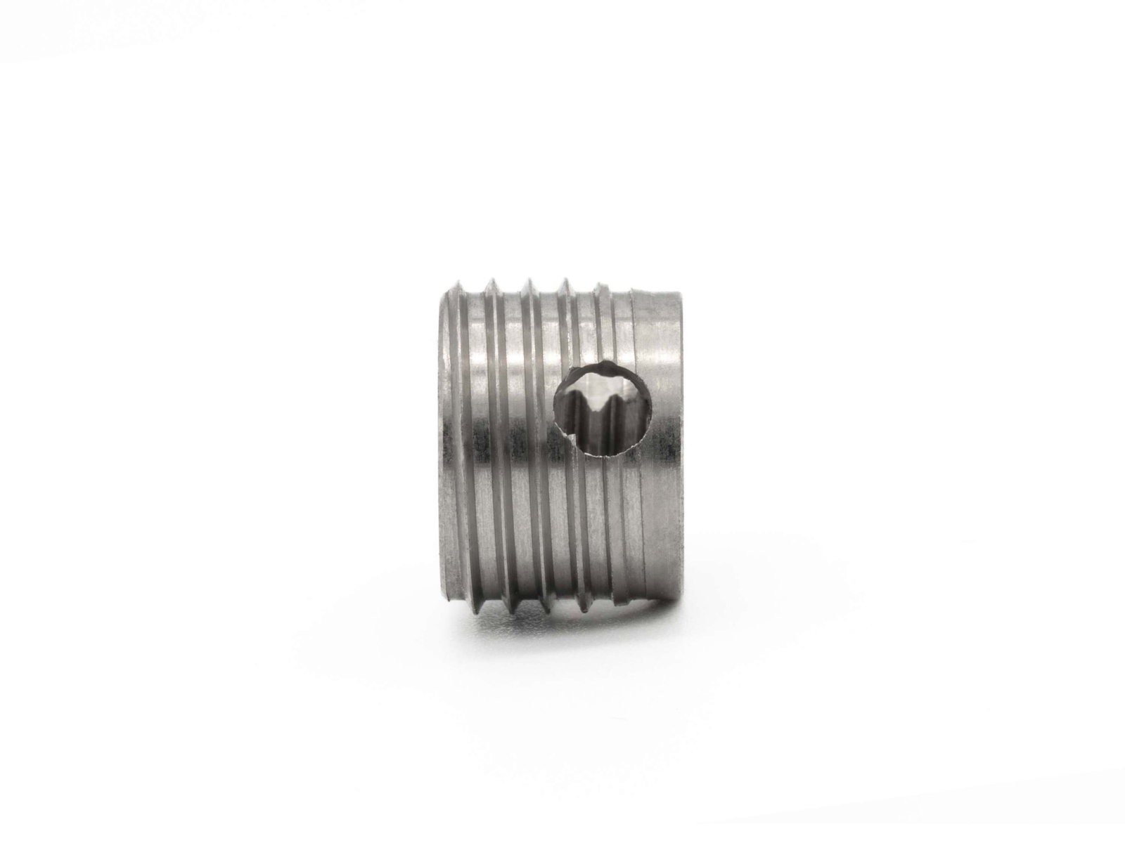 BaerFix Thread Inserts with cutting holes M 5 x 0.8 - 7 mm - 1.4305 - 100 pcs. – Image 5