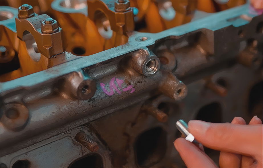 Repairing threads: Turn old into new - it's that easy Repairing threads: Turn old into new - it's that easy
