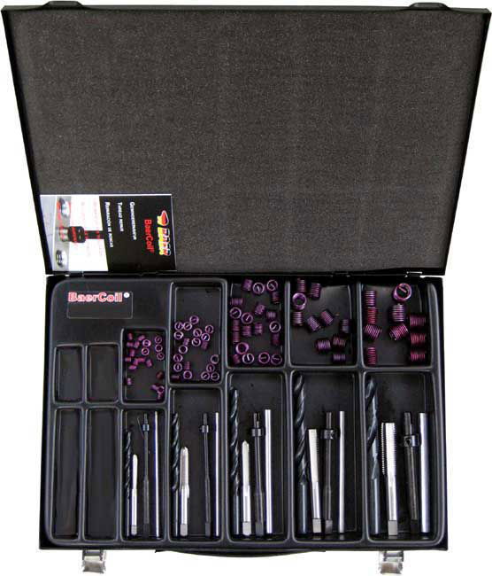 BaerCoil Gamme de réparation du filetage M 5 - M 12 "screw grip BaerCoil Gamme de réparation du filetage M 5 - M 12 "screw grip