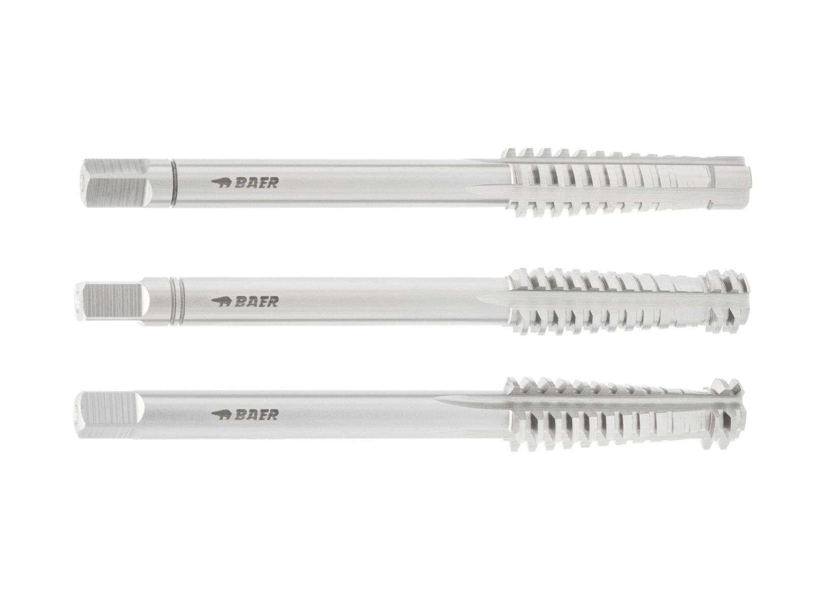 BAER HSSG Set di rubinetti a mano (3 pezzi) TR 28 x 5 - Sinistra