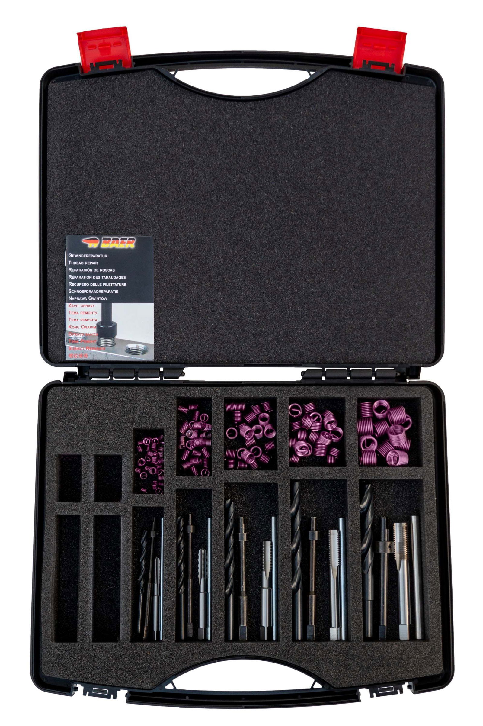 BaerCoil Thread Repair Workshop Kit M 5 - M 12 screw grip
