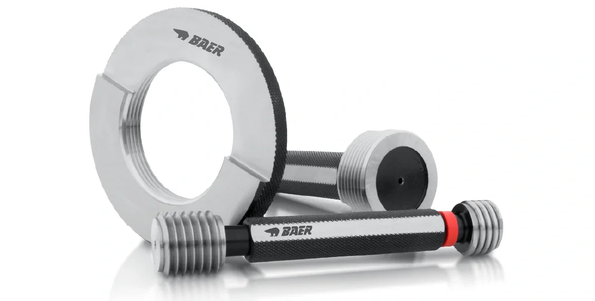 Gewindelehren-Set mit Ring- und Lehrdorn