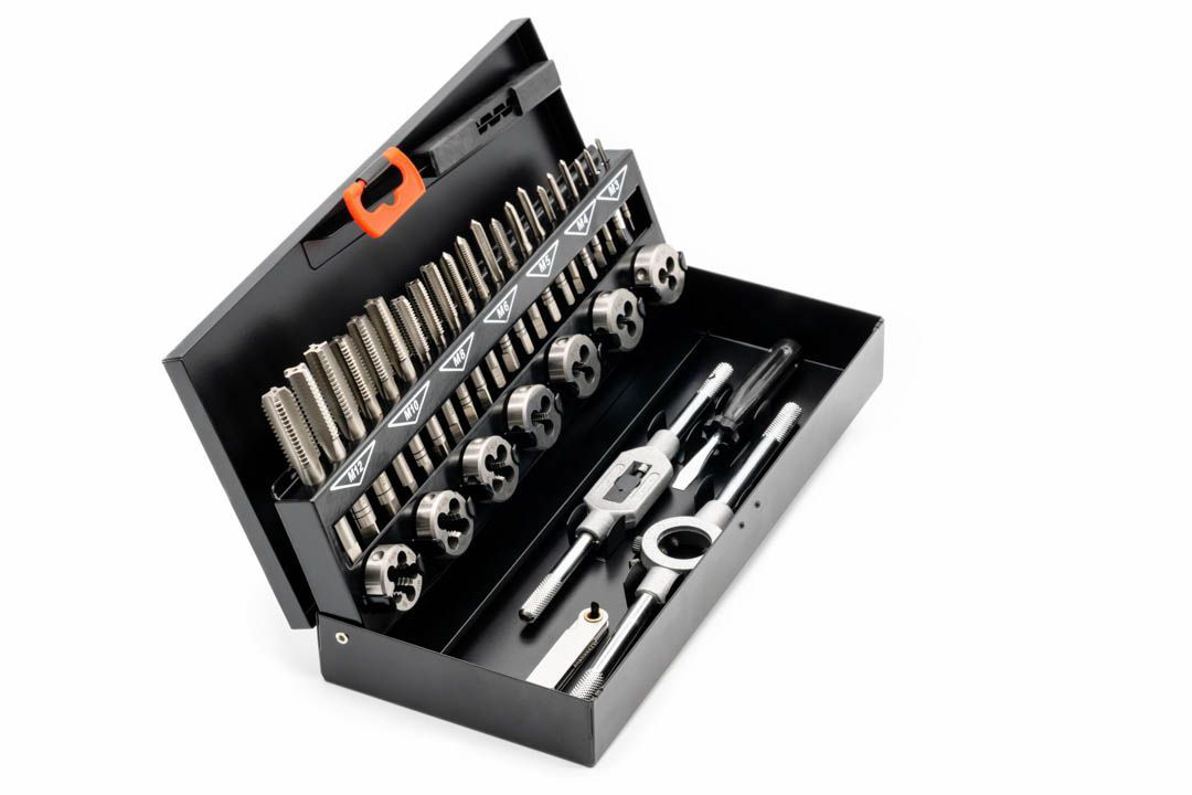 BAER Kit de tarauds à main HSS | Filières | Outils : M 3 – 12  – Image 3