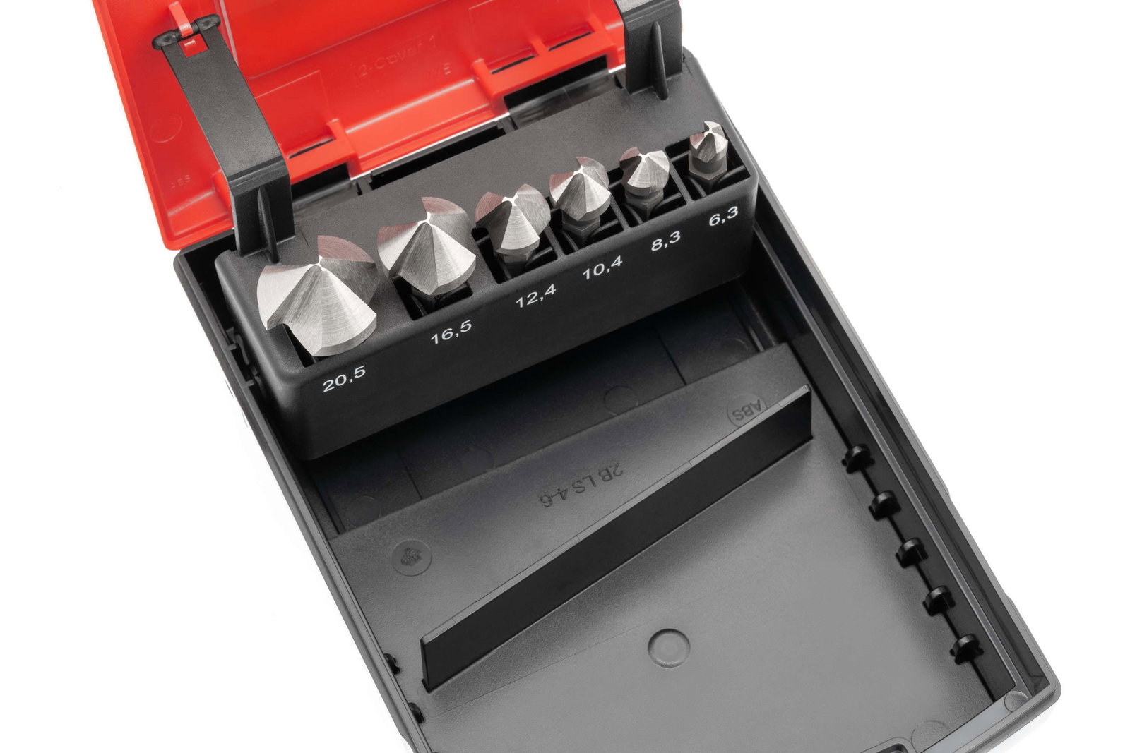 HSSG 90° Bit-Kegelsenker-Satz 6,3 - 20,5 mm - für Akkuschrauber – Bild 2