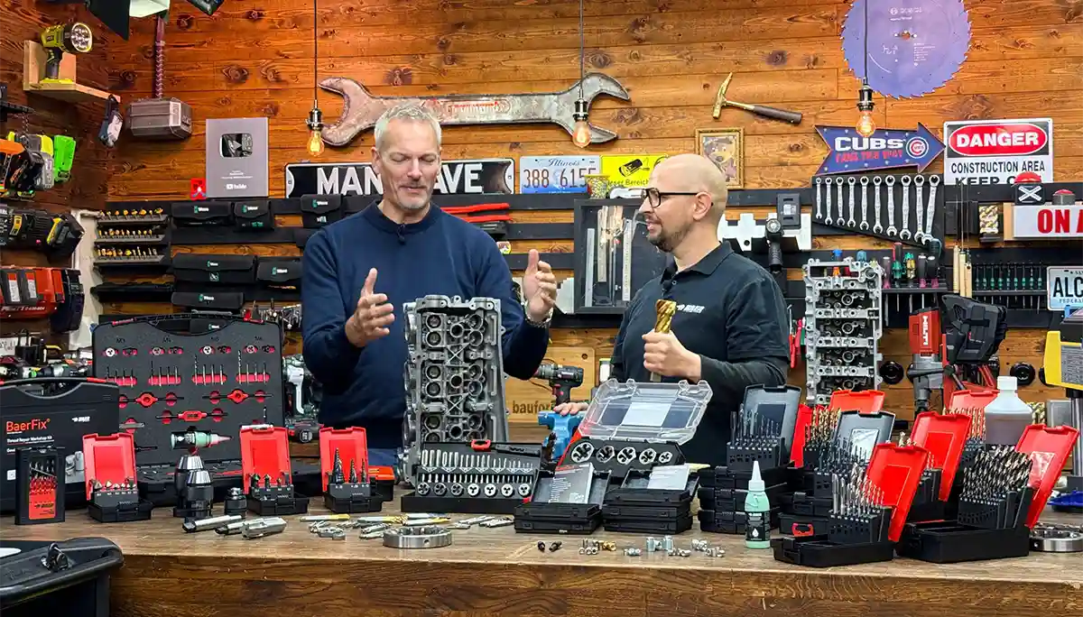 Eric Ollinger und Andre Brockschmidt im Gespräch