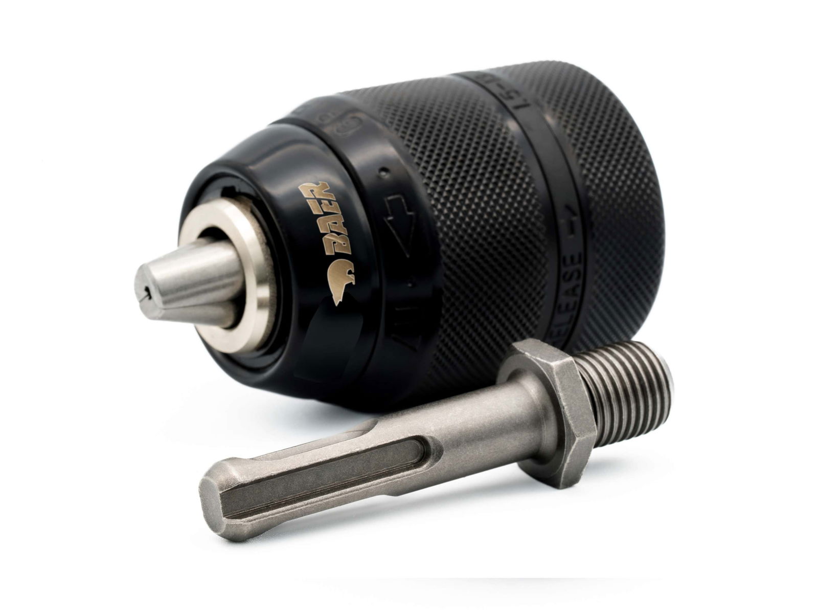 MULTI Mandrino a sgancio rapido da 1,5 a 13,0 mm e adattatore SDS-plus per martello perforatore – Immagine 4