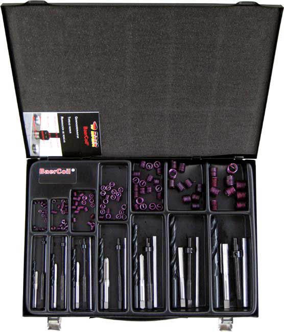 BaerCoil Gamme de réparation du filetage M 3 - M 12 "screw grip BaerCoil Gamme de réparation du filetage M 3 - M 12 "screw grip
